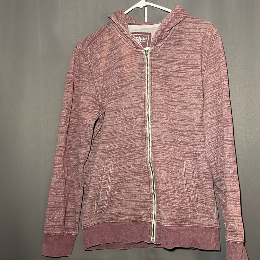 Men’s maroon sweater size Small.
